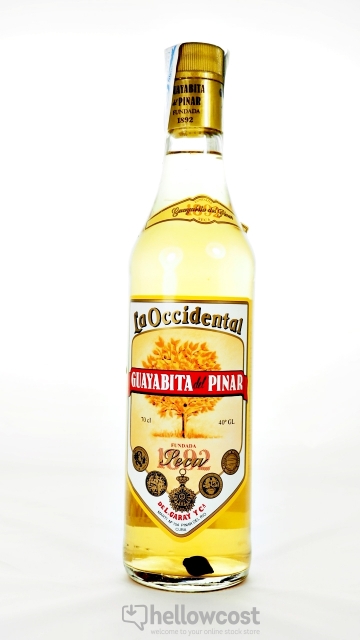 Guayabita Del Pinar La Occidental Rhum 40º 70 Cl - Hellowcost