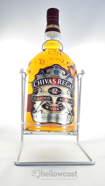 Chivas Regal 12 Ans 40% 4,5 Litres Whisky - Hellowcost