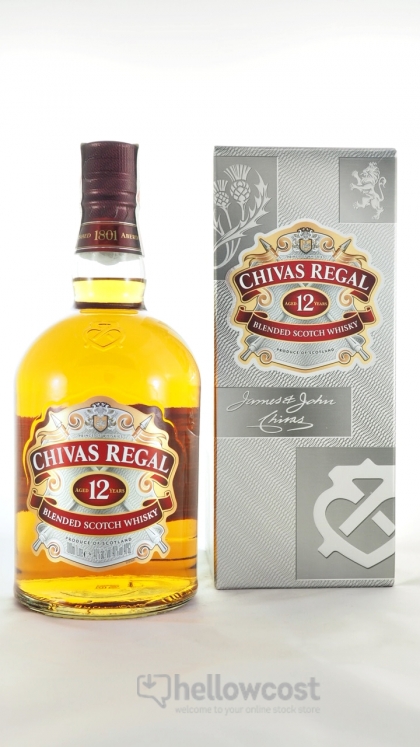 Chivas Regal 12 Years Whisky 40º 1 Litre - Hellowcost