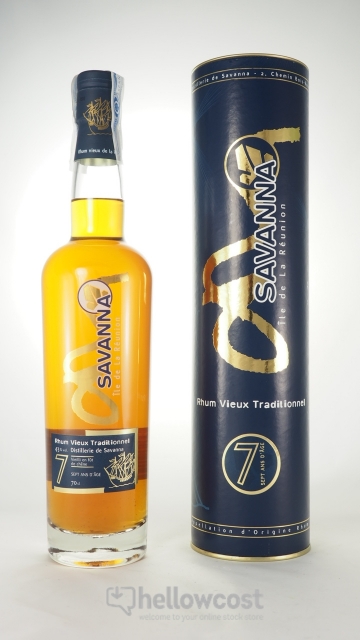 Savanna Rhum 7 Ans 43% 70 Cl