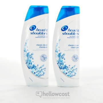 2 X Shampooing Antipelliculaire Pour Cheveux Normaux, Classic - Head &amp; Shoulders 400 Ml