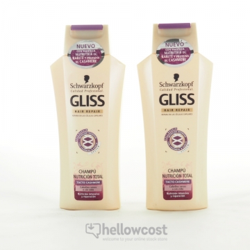 2 X Gliss Karité Cashmere Shampooing 300 Ml