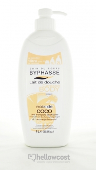 Byphasse Lait De Douche Noix De Coco 1.000 ml - Hellowcost