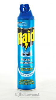 Raid Anti Mouches Et Moustiques Spray 600 ml - Hellowcost