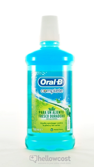 Oral-B Bain De Bouche Complete Menthe Fraîche 500 ml