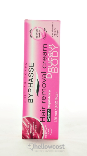 Byphasse Crème Dépilatoire À La Protéine De Soi 125 ml