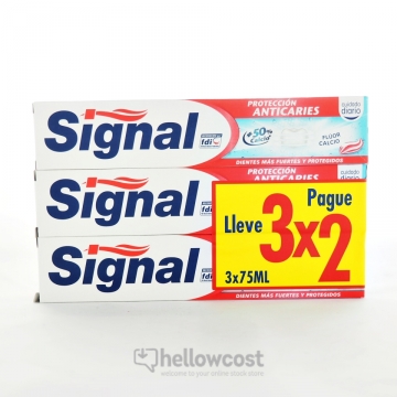 2X Dentifrice Signal Protection Caries 75 Ml
