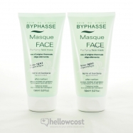 Byphasse Home Spa Experience Masque Purifiant Visage Peaux Mixtes À Grasses 2X150 ml - Hellowcost