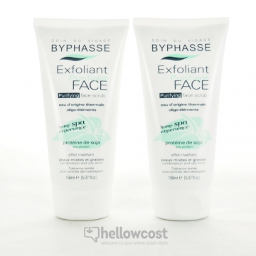 Byphasse Home Spa Experience Exfoliant Purifiant Visage Peaux Mixtes À Grasses 2X150 ml
