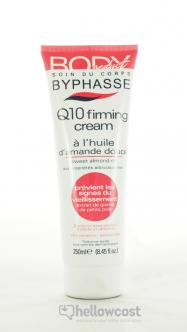 Byphasse Body Seduct Crème Raffermissante Q10 À L'huile D'amande Douce 250 ml - Hellowcost