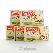 Pay Pay Atun Claro En Aceite De Oliva 5X111gr - Hellowcost