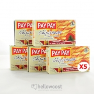 Pay Pay Calmars Entiers Farcis Avec Surimi Type Civelles Poids Net 5X115gr - Hellowcost