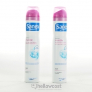 Sanex deodorant Spray Dermo Invisible 2 X 200 ml - Hellowcost