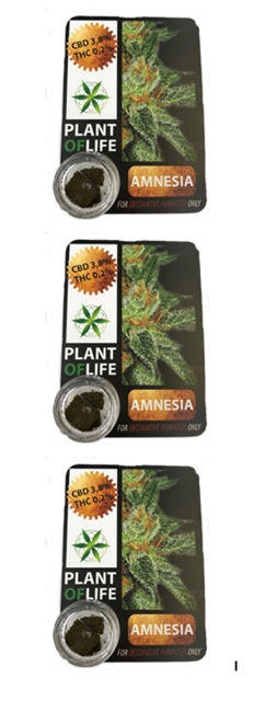 Cbd Plant Of Life Amnesia 1 Gr Lot De 3 