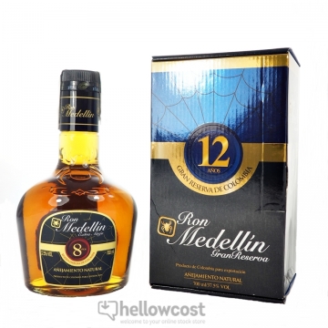 Medellin Gran Reserva 12 Ans Rhum 37,5% 70 Cl