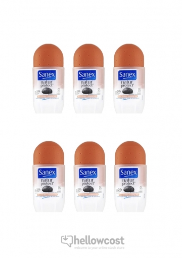 Sanex Deodorant Natur Protect Peaux Sensibles Bille 3x45 ml