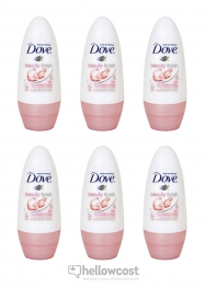 Dove Deodorant Beauty Finish Bille 6x50 ml - Hellowcost