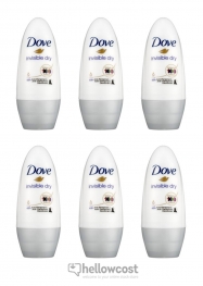 Dove Deodorant Invisible Dry Bille 6x50 ml - Hellowcost