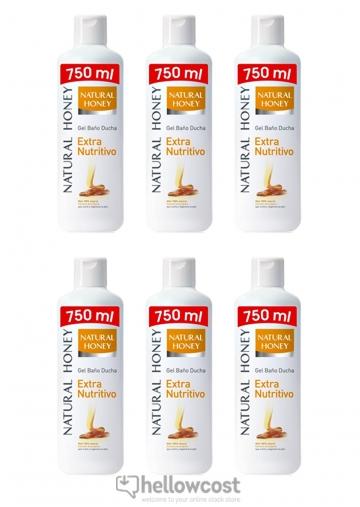 Natural Honey Gel Douche Nutritif 750 ml