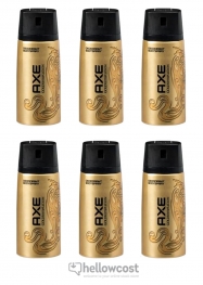 Axe Deodorant Goldtemptation Spray 6x150 ml - Hellowcost