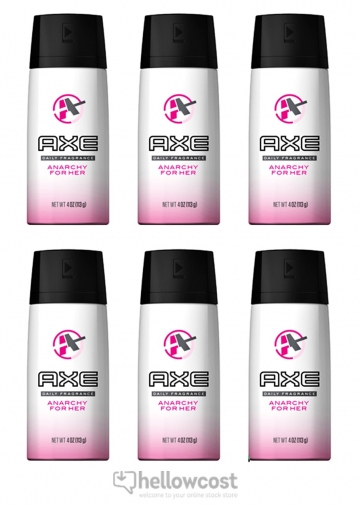 Axe Deodorant Anarchy woman Spray 2x150 ml