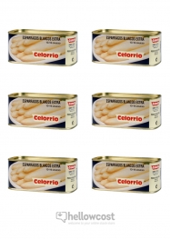 Celorrio Asperges Blanches 13-16 Grosses Lot De 6 Poids Net 660 gr Poids Net Égoutté 425 gr - Hellowcost