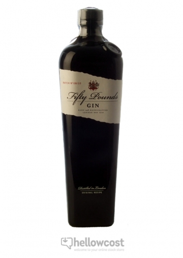 Fifty Pounds Gin 43.5% 70 cl