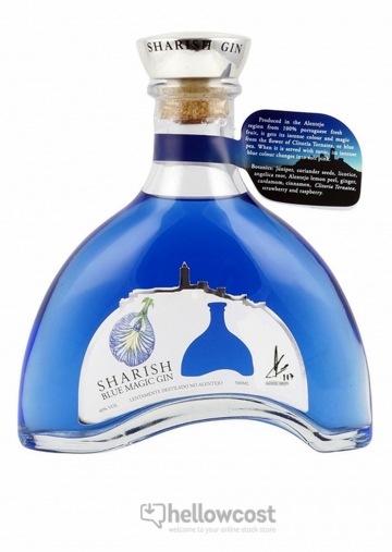 Sharish Blue Magic Gin 40% 70 cl