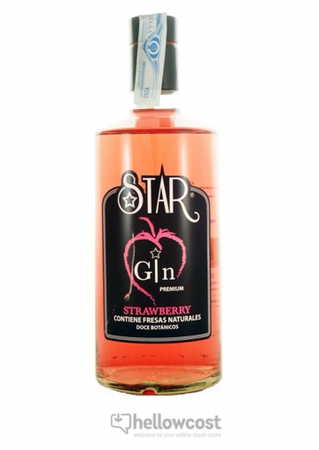 Star Strawberry Premium Ginebra 38% 70 cl