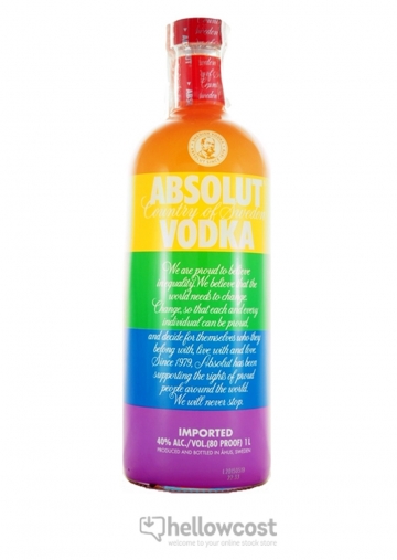 Absolut Colors Vodka 40% 100 cl