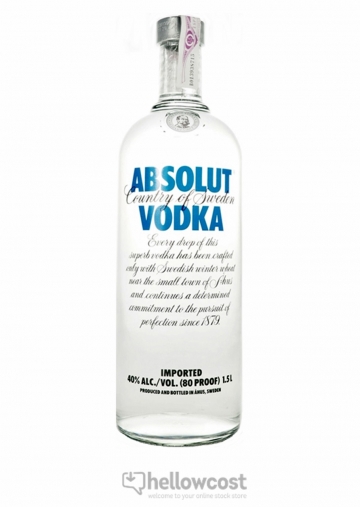 Absolut Vodka 40% 1,5 Litres