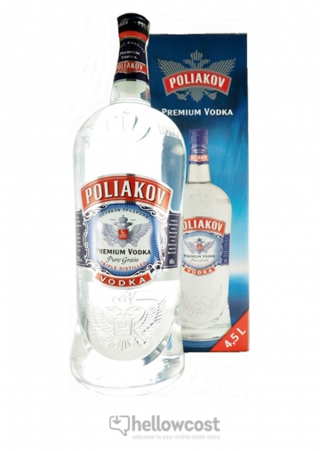 Poliakov Vodka 37,5% 450 cl