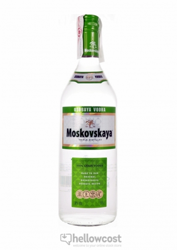 Moskovskaya Vodka 38% 1 Litre