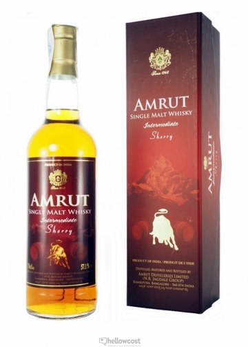 Amrut Intermediate Sherry 57,1% Indian Whisky 70 Cl
