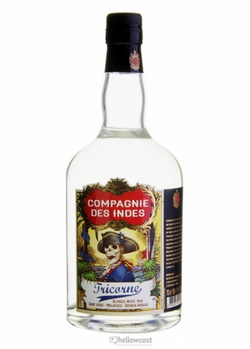 Compagnie Des Indes Tricorne Blanc Ron 43% 70 cl