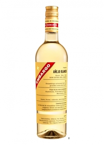 Embargo Añejo Blanc Rum 40% 70 cl