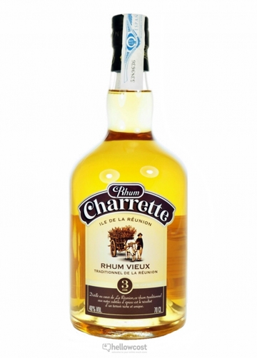 Charrette Rhum Vieux 3 Ans 40% 70 Cl - Hellowcost, bienvenue à