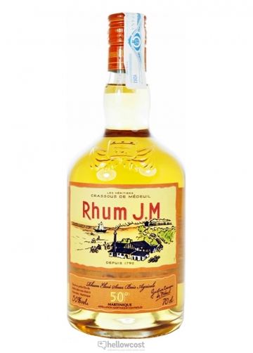 Jm Rhum Gold Agricole 50% 70 Cl