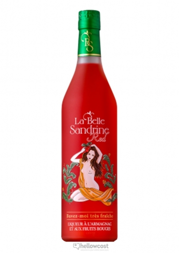 La Belle Sandrine Red Liqueur 16% 70 cl