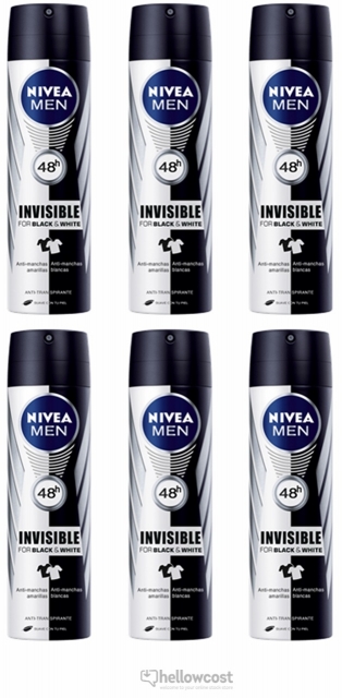 Nivea deodorant Black &amp;amp;amp White power For Men Spray 2x200 ml