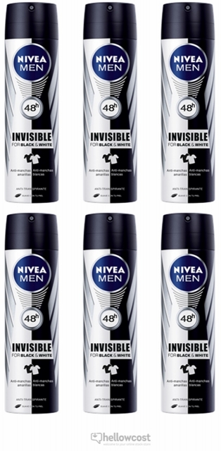 Nivea Desodorante Black &amp;amp;amp White power For Men Spray 2x200 ml