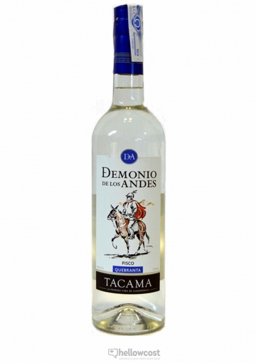 Demonio De Los Andes Quebranta Pisco 40% 70 Cl