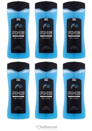 Axe gel Douche Re-Load 2 IN 1 6x400 ml - Hellowcost