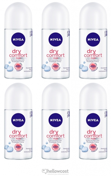 Nivea Deodorant Bille Dry Confort 2X50 ml