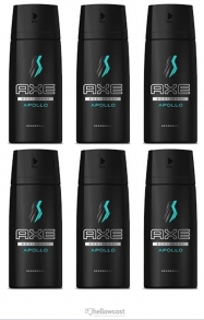Axe Deodorant Apollo Spray 6x150 ml - Hellowcost
