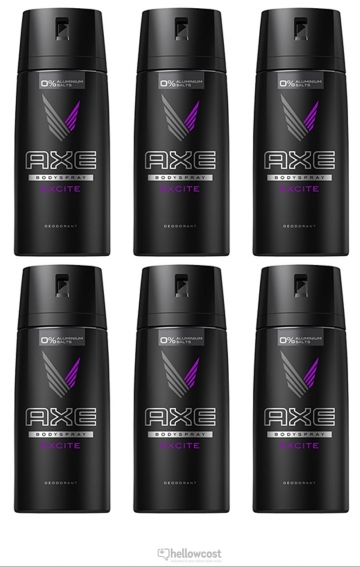 Axe Deodorant Excite Spray 2x150 ml