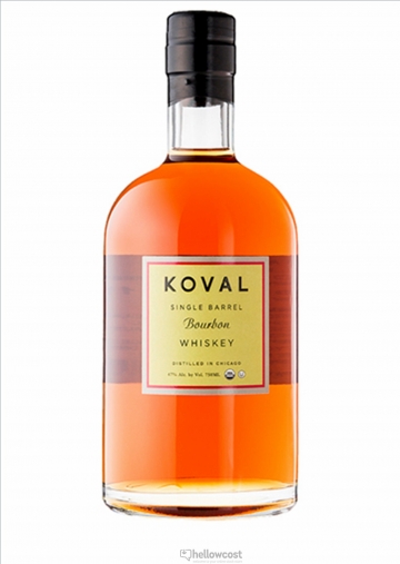 Koval Single Barrel Bourbon Whiskey 47% 50 cl