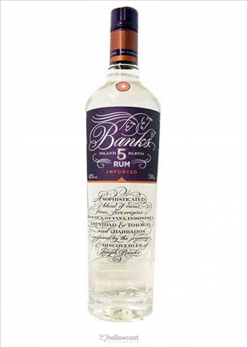 Banks 5 Years Islay White Rum 43% 70 cl