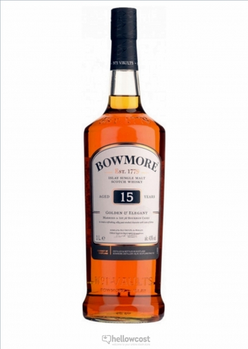 Bowmore 15 Years Golden &amp;amp; Elegant Whisky 43% 100 cl 