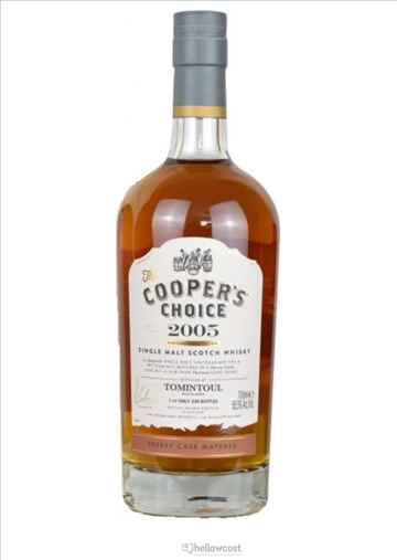 Cooper&#039;s Choice Tomintoul 2005 Sherry Cask Finish Whisky 55,5% 70 cl